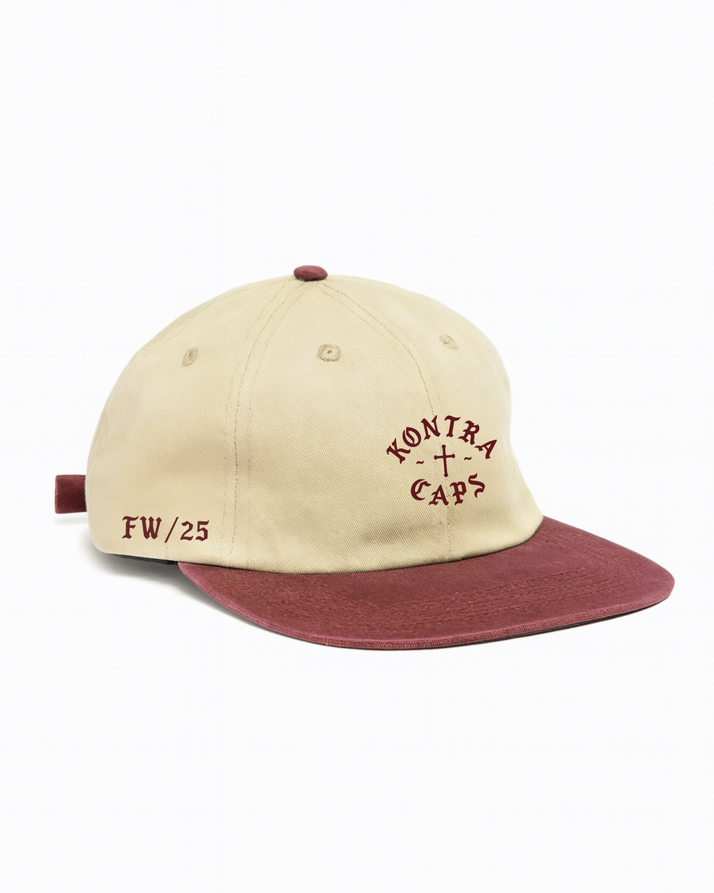 Two Tone Red Cap