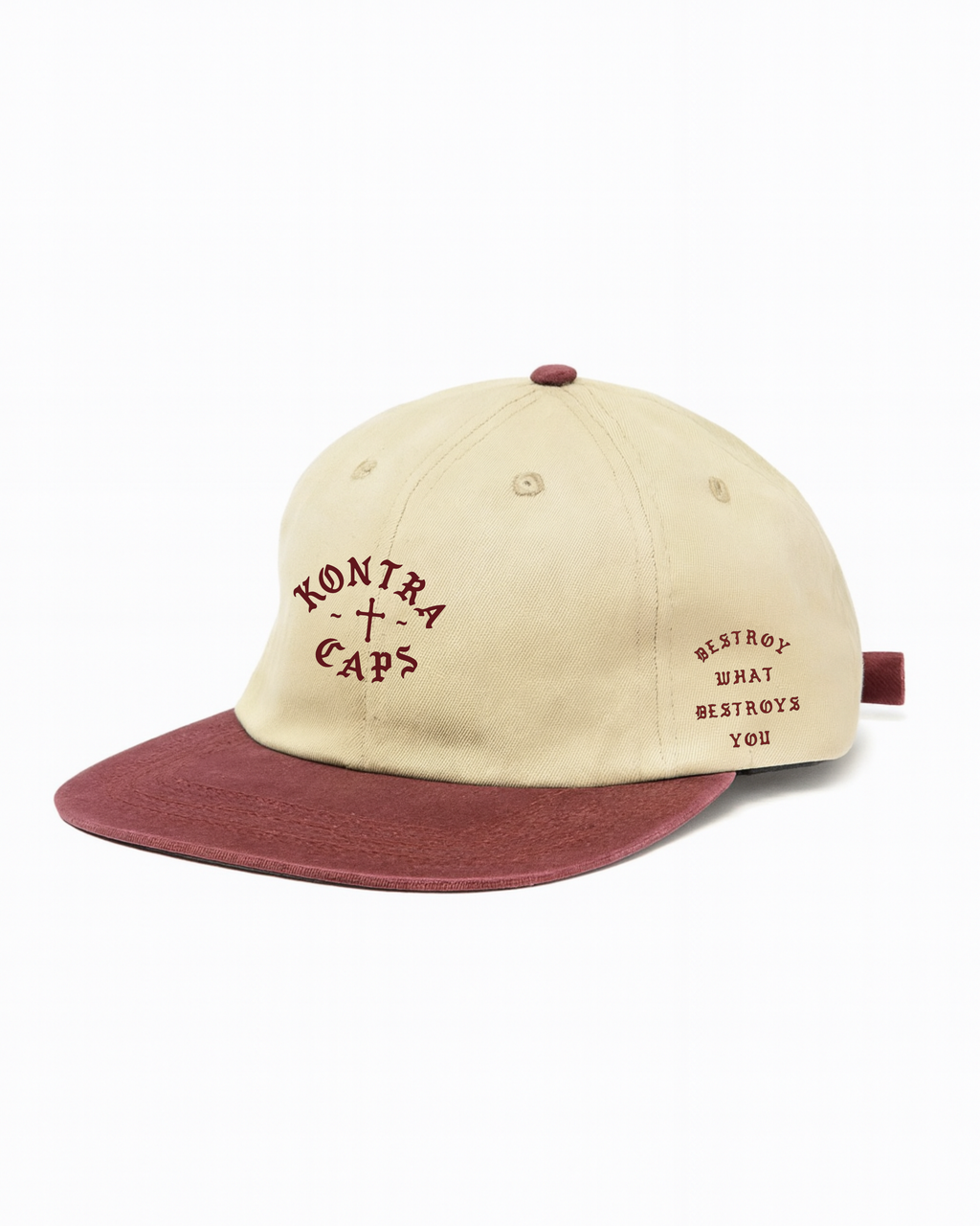 Two Tone Red Cap