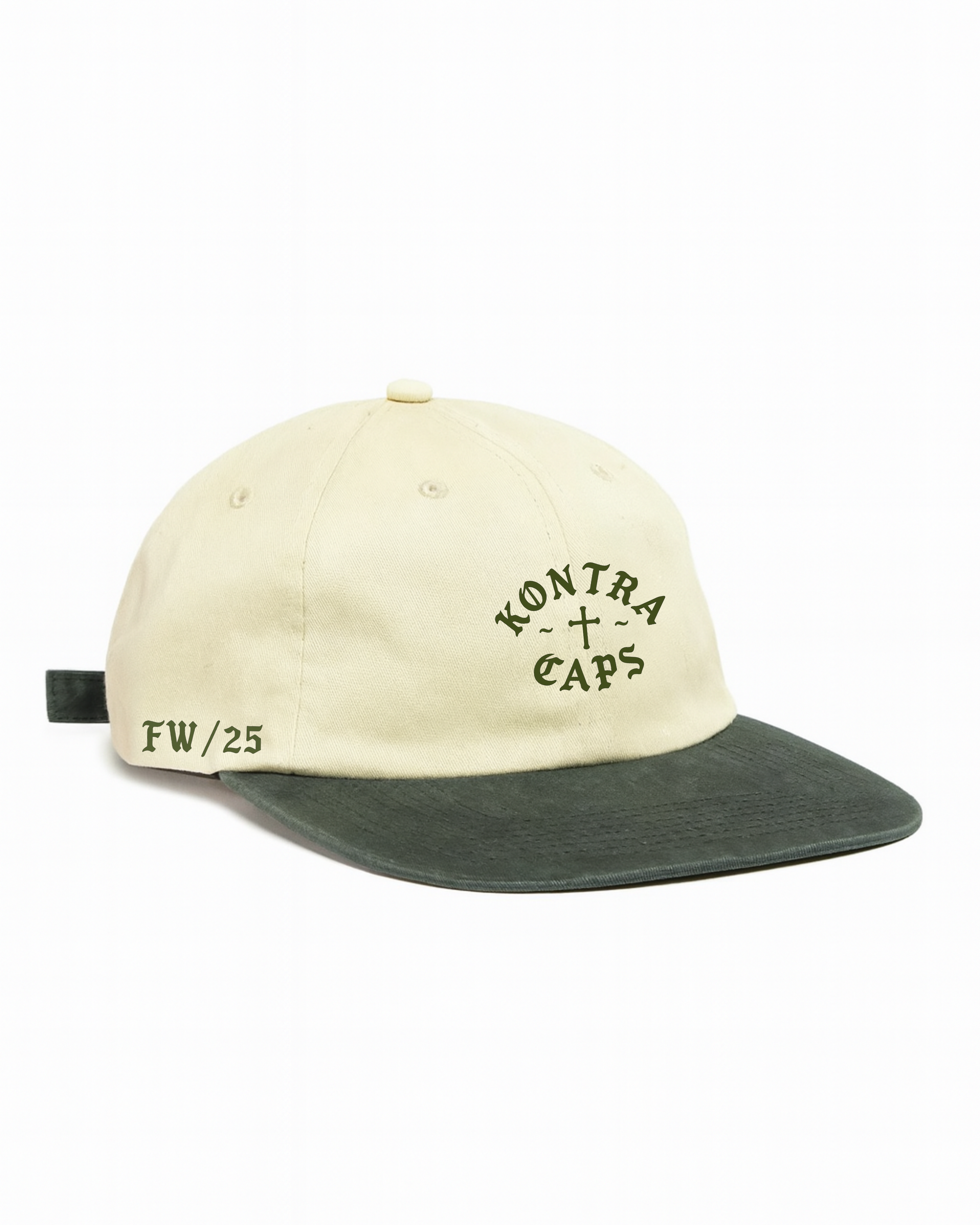 Two Tone Green Cap
