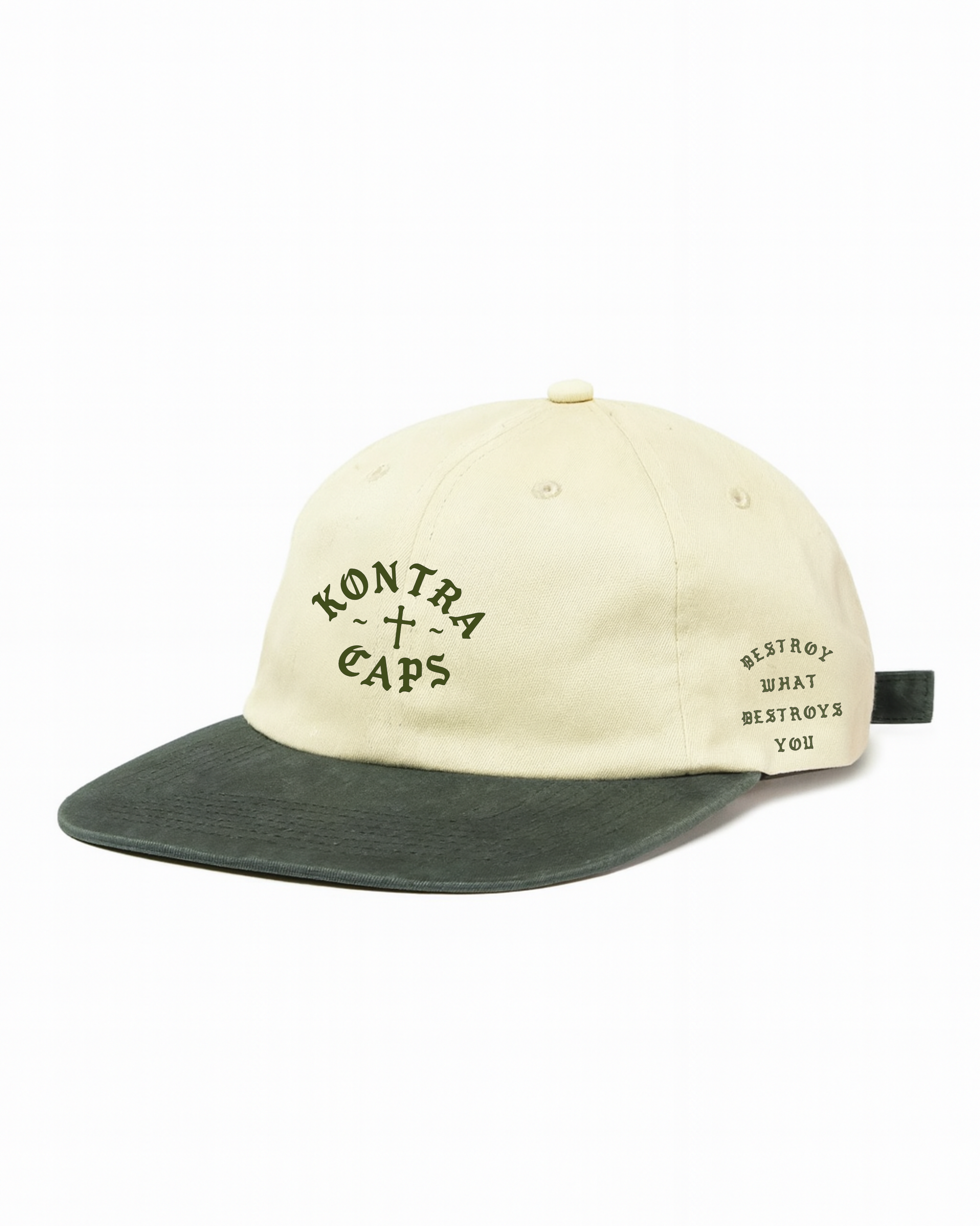 Two Tone Green Cap